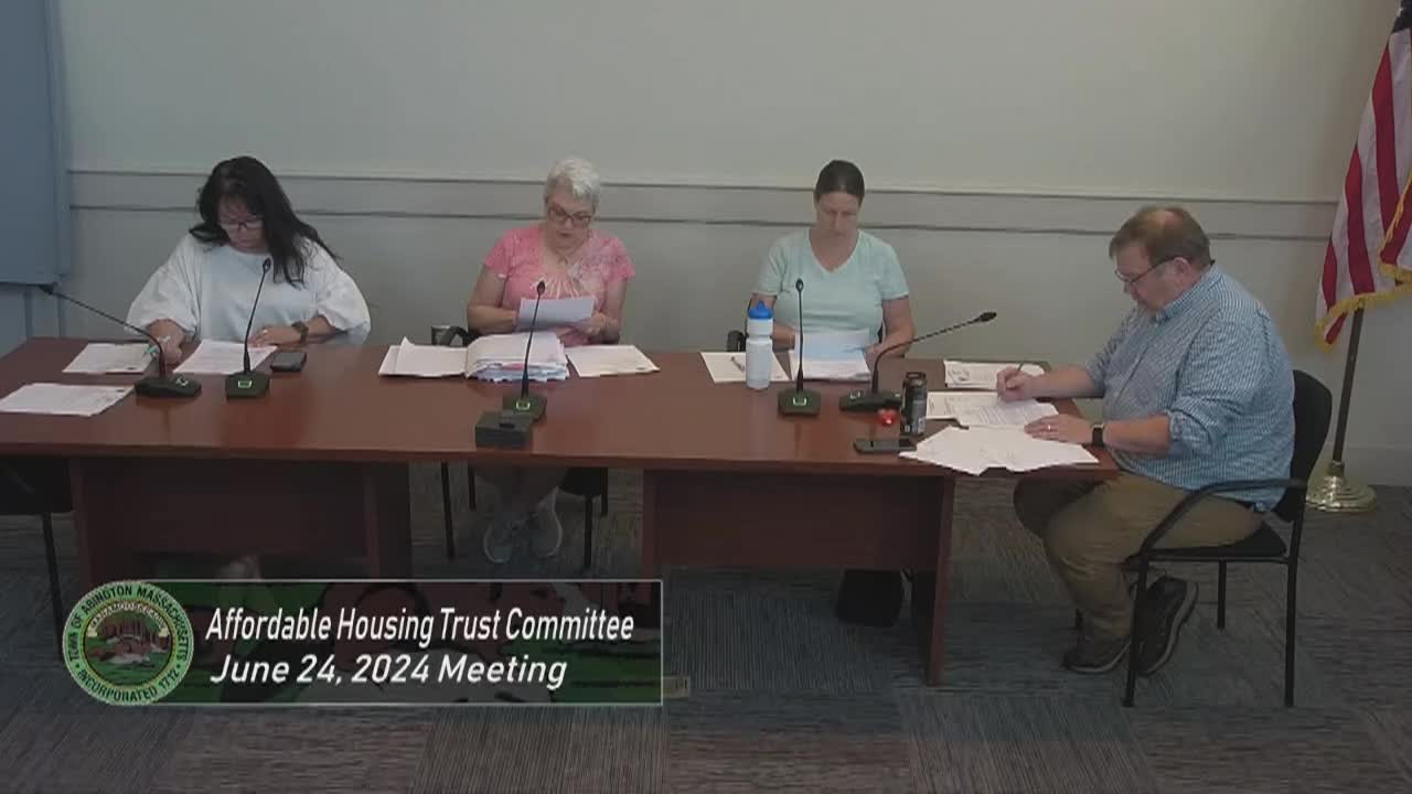 Affordable Housing Trust; June 24, 2024
