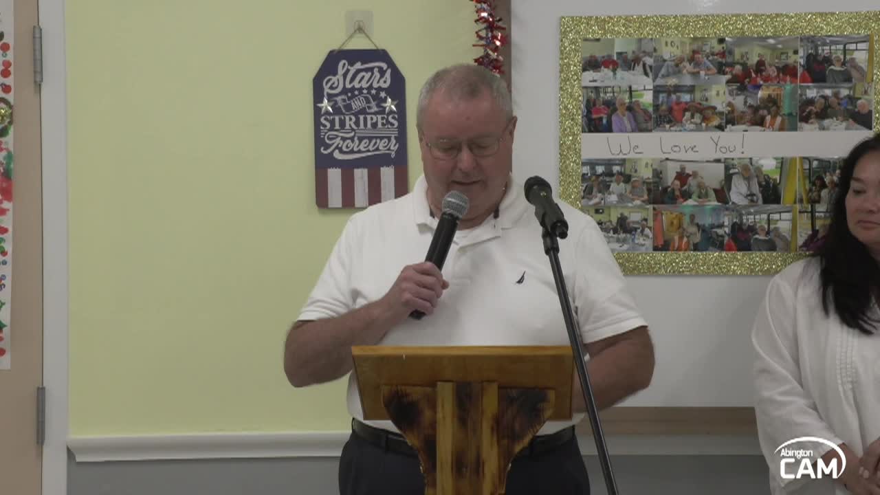 Boston Post Cane Ceremony @ Abington COA; June 20, 2024