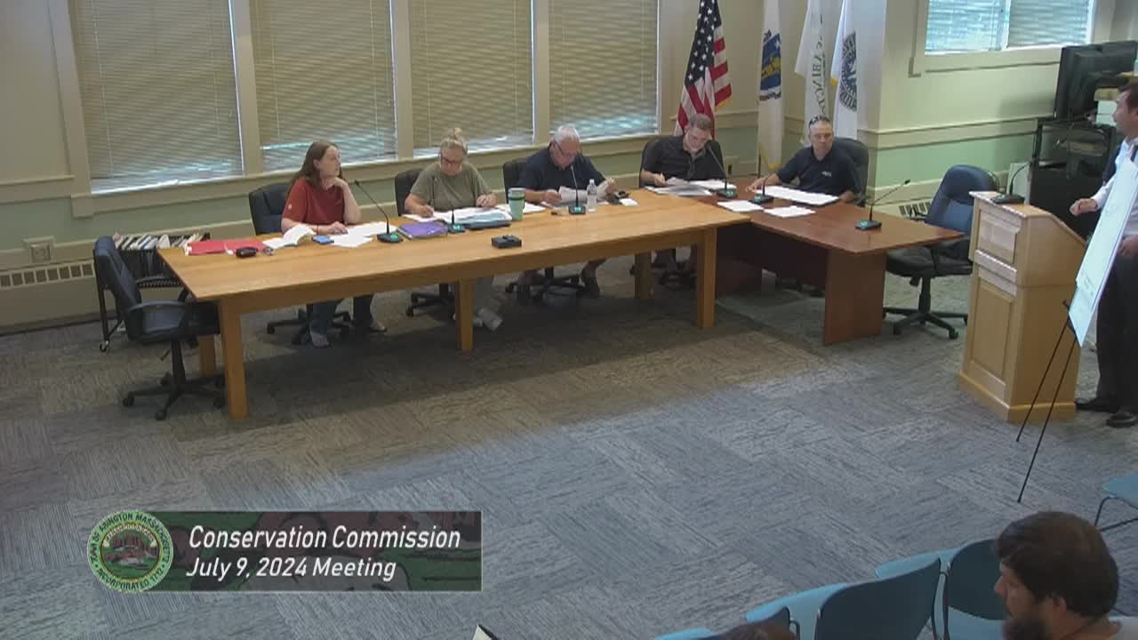Conservation Commission; July 9, 2024