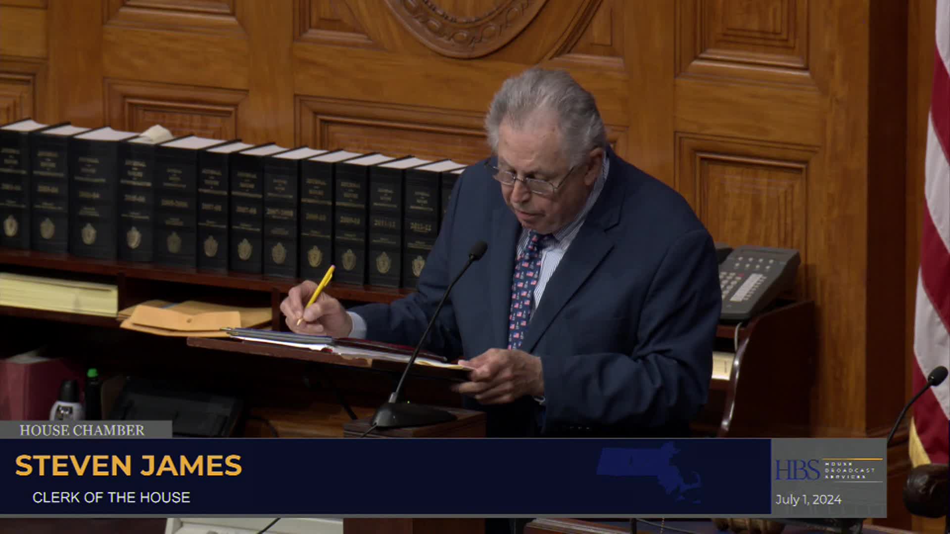 MA House - Informal Session; July 1, 2024