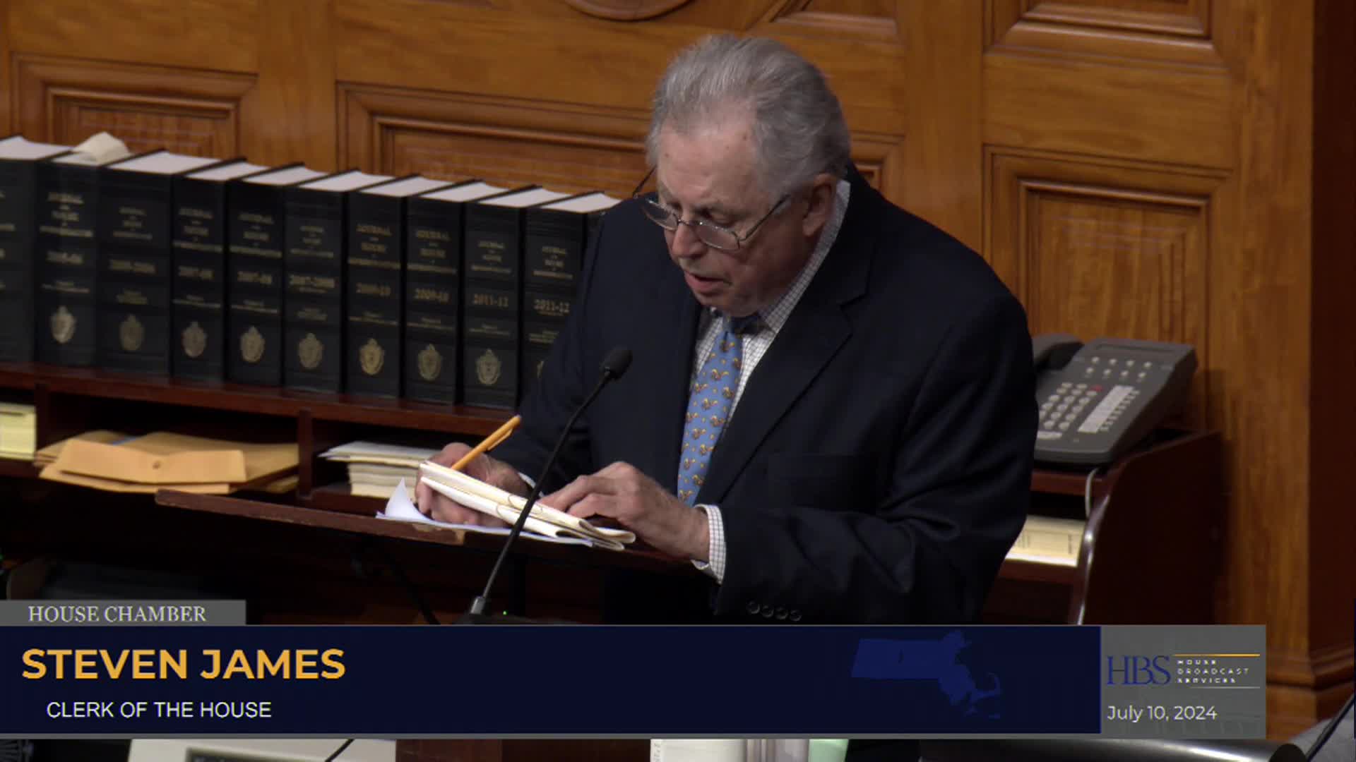 MA House - Formal Session; July 10, 2024