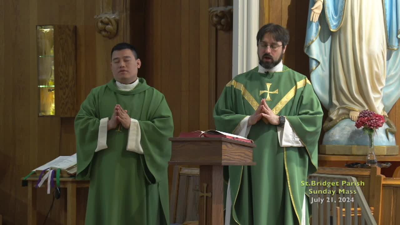 St Bridget Parish; July 21, 2024