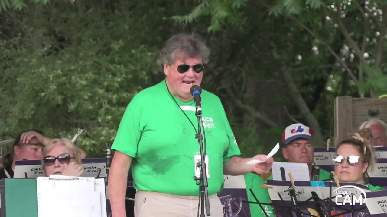 Abington Summer Concerts 2024 feat. Community Band & Shebop Swing Orchestra; July 7, 2024