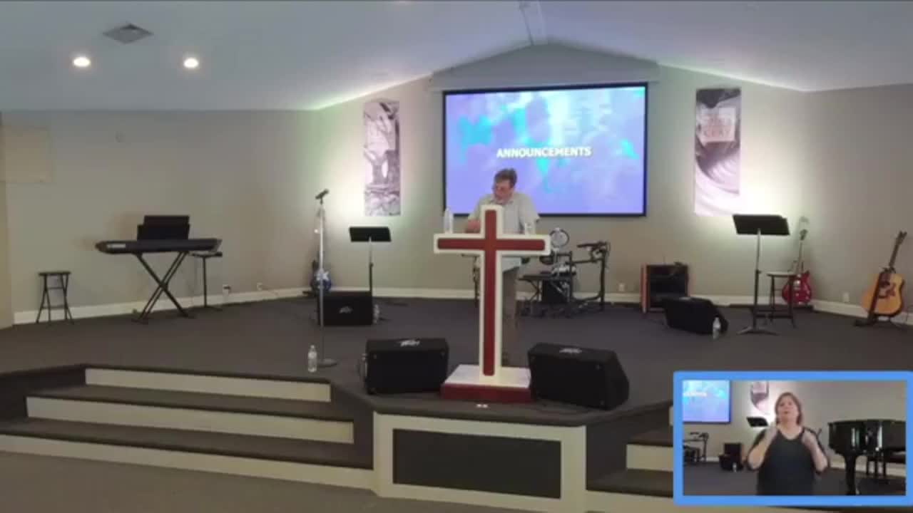 Calvary Baptist Church; July 21, 2024