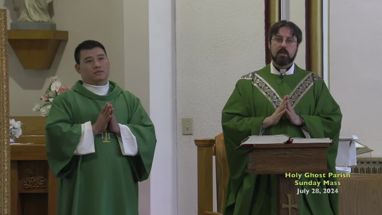 Holy Ghost Parish; July 28, 2024