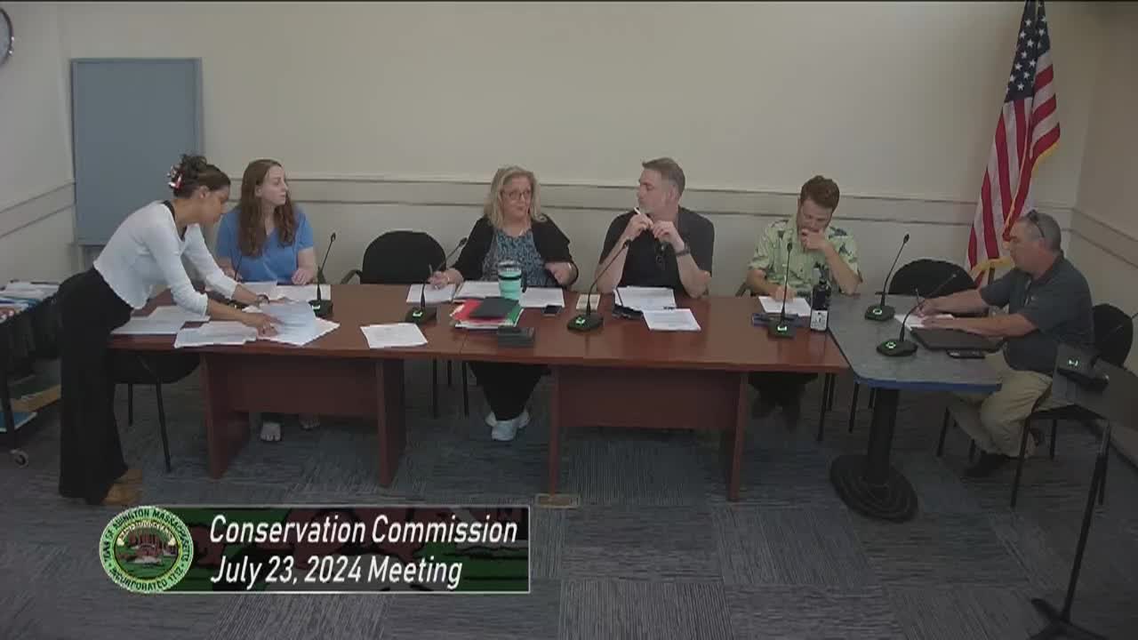 Conservation Commission July 23, 2024