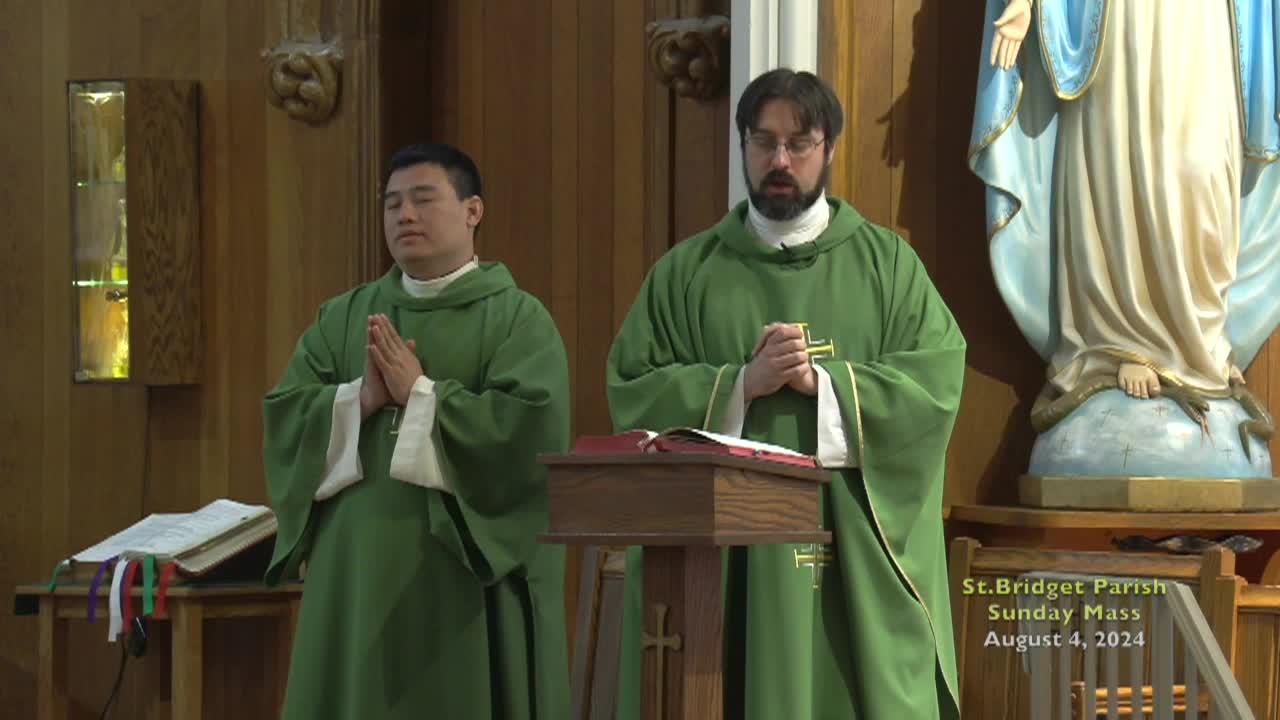 St Bridget Parish; August 4, 2024