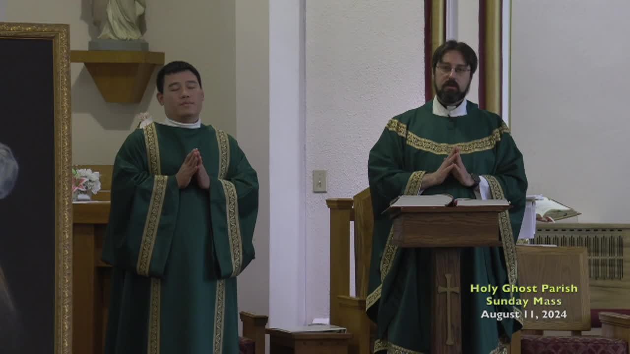 Holy Ghost Parish; August 11, 2024