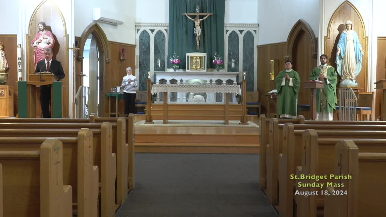 St. Bridget Parish; August 18, 2024
