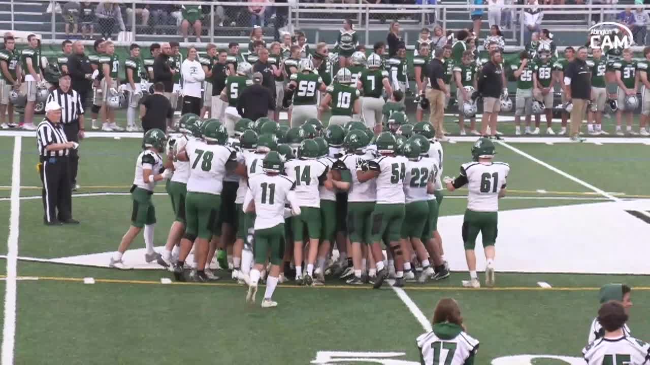 Abington Varsity Football vs Duxbury Dragons Varsity Football; September 6, 2024