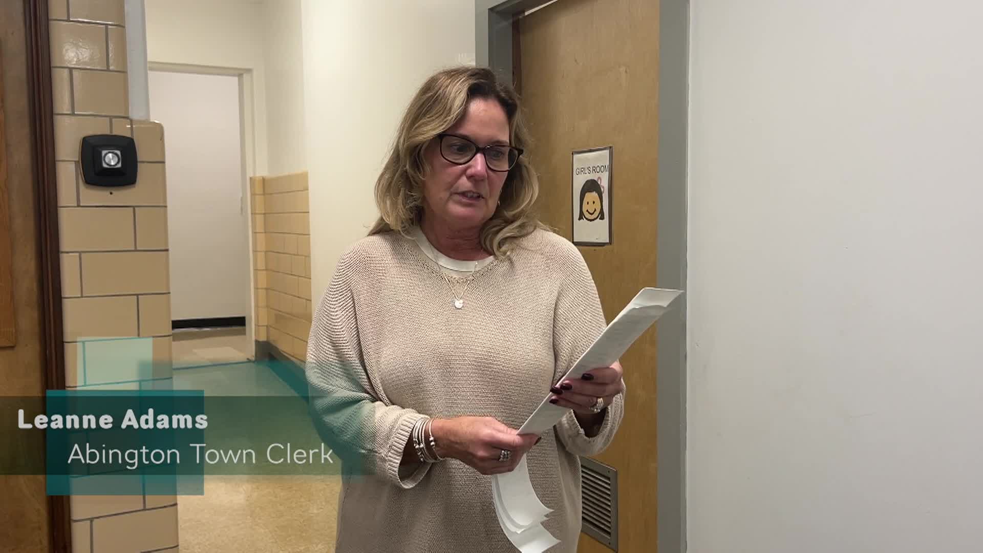 Abington Special Town Election; September 21, 2024