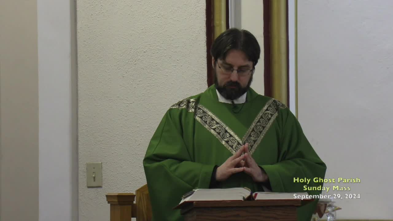 Holy Ghost Parish; September 29, 2024