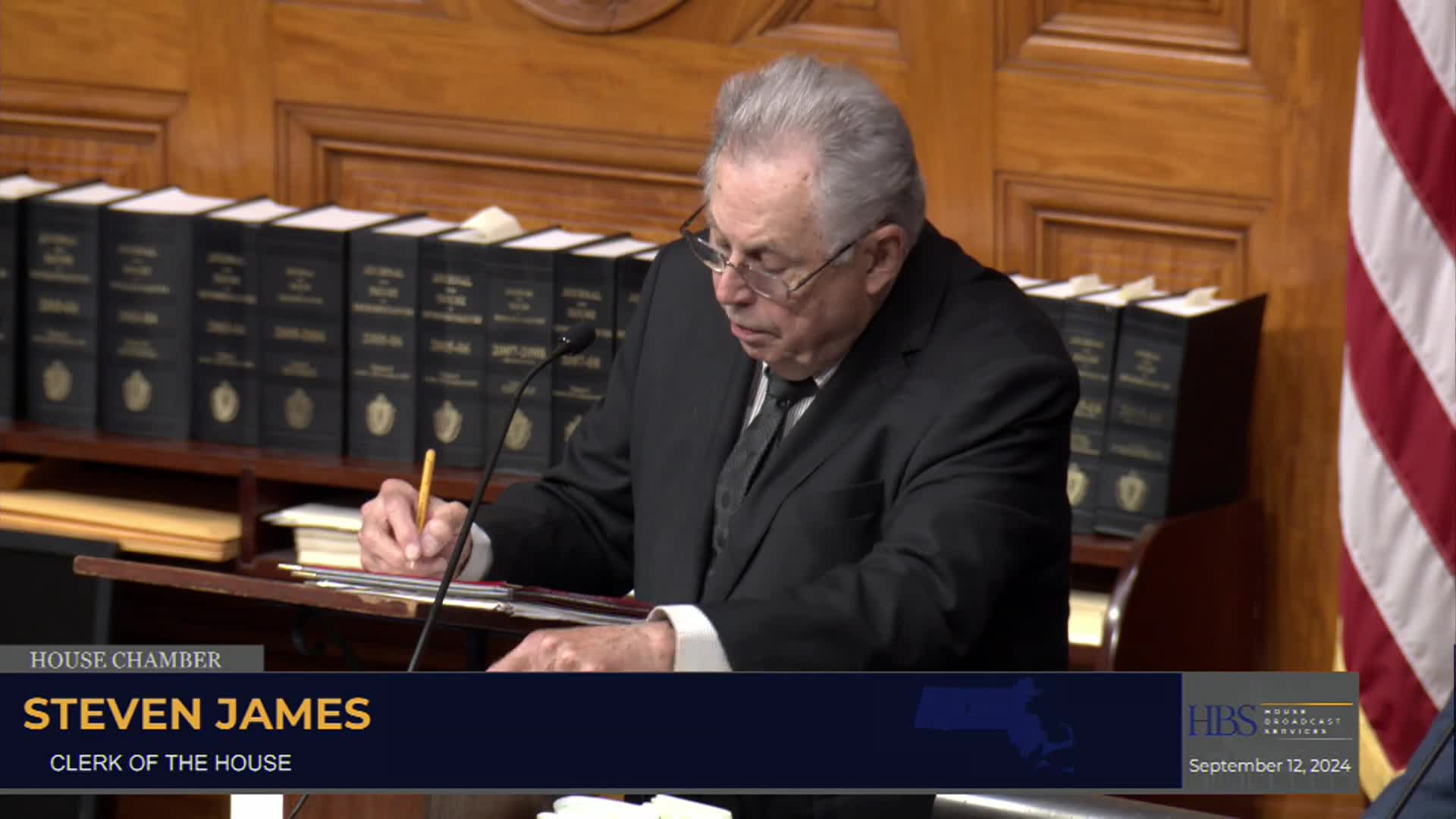 MA House - Informal Session; September 12, 2024