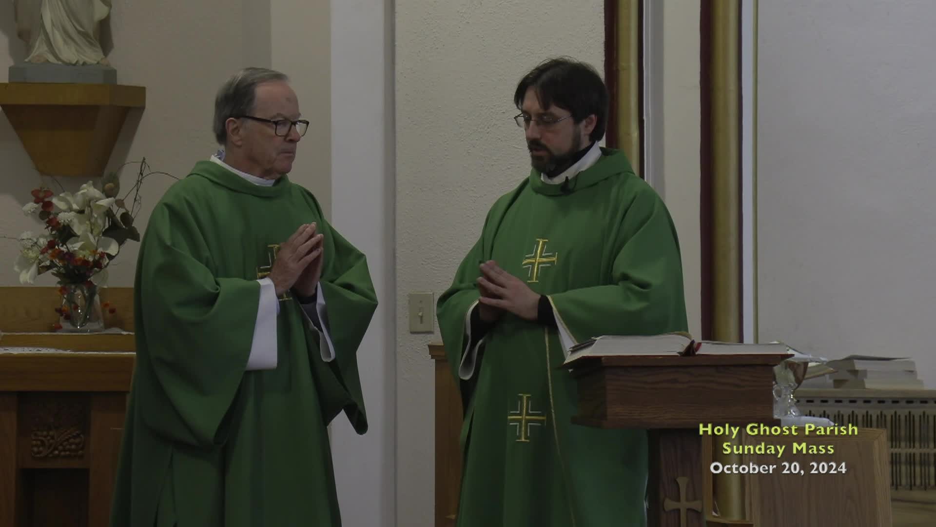 Holy Ghost Parish; October 20, 2024