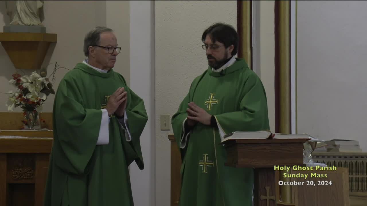 Holy Ghost Parish; Oct. 20, 2024