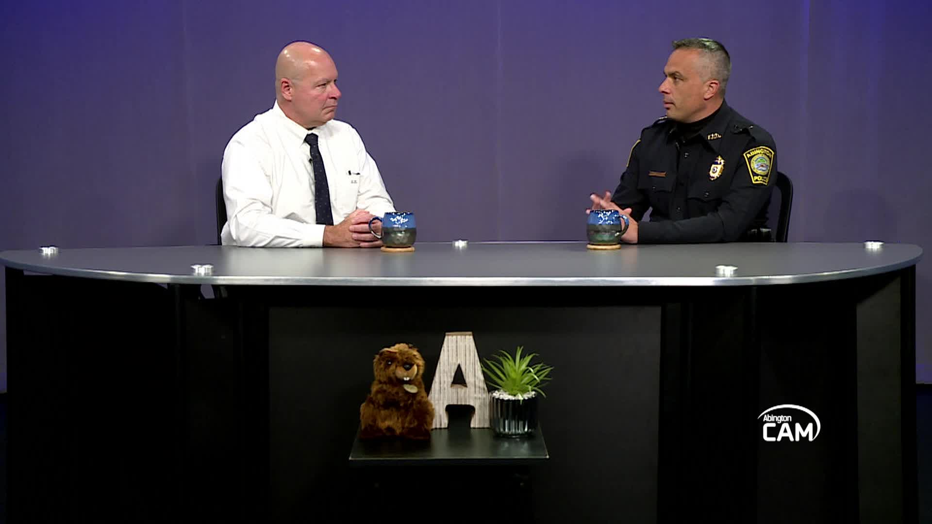 Town Manager's Corner featuring Abington Police Chief John Bonney
