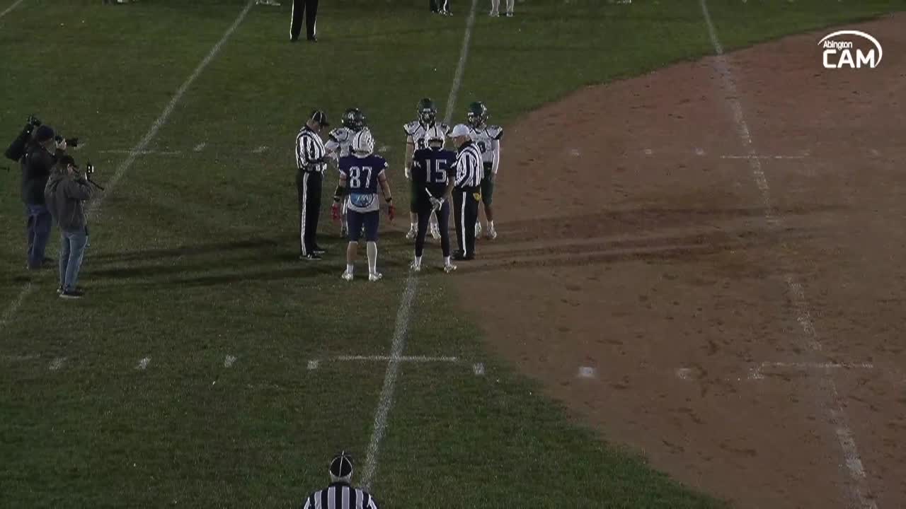Abington vs Rockland Bulldogs Varsity Football; October 18, 2024