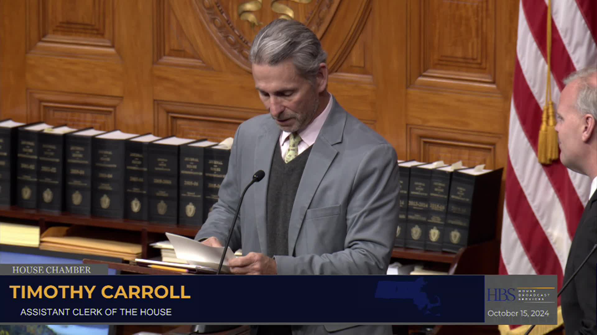 MA House - Informal Session; October 15, 2024