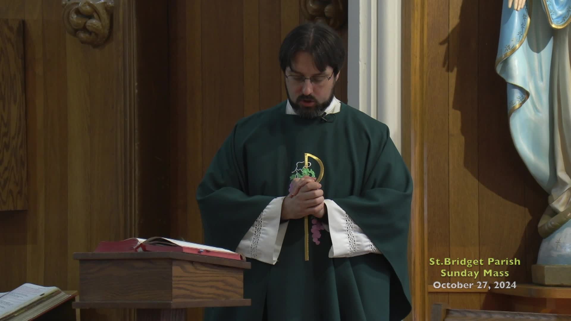 St Bridget Parish; October 27, 2024