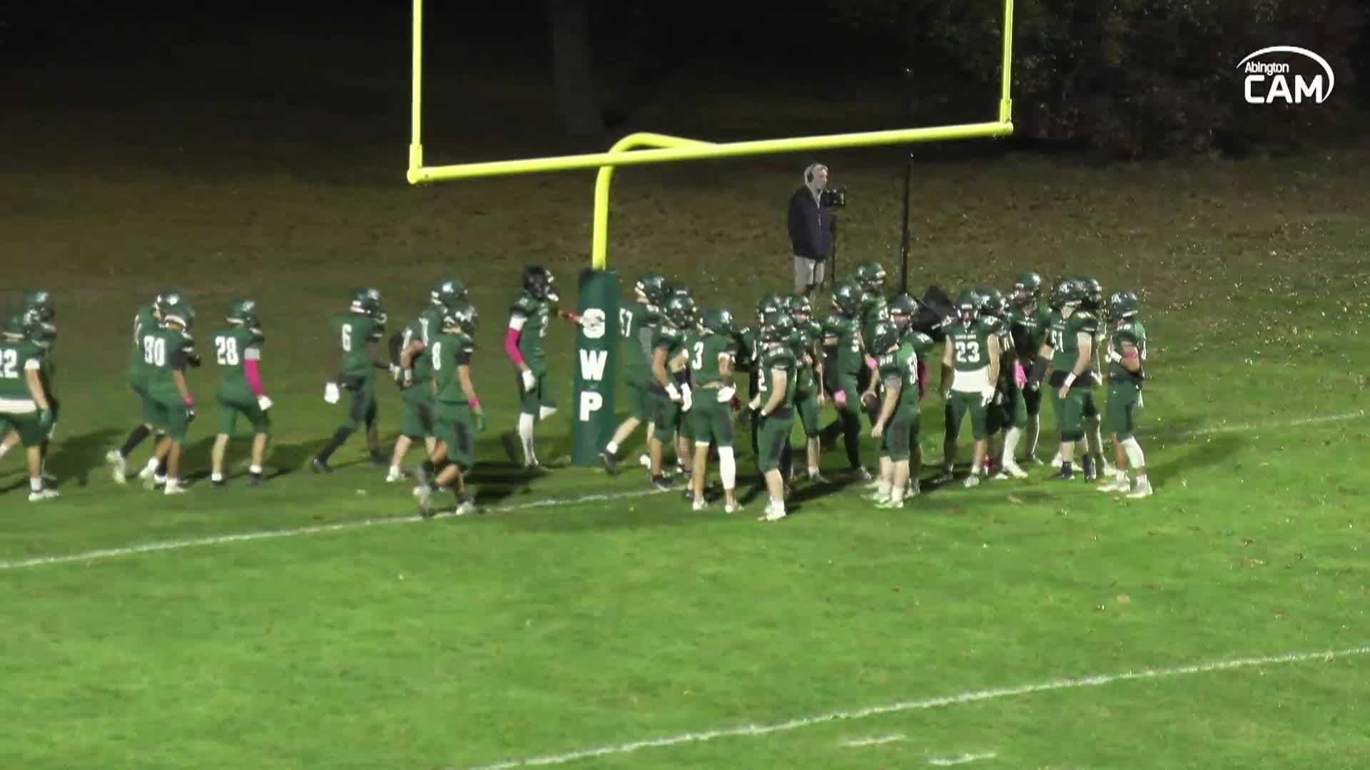 East Bridgewater Vikings vs Abington Varsity Football; October 24, 2024