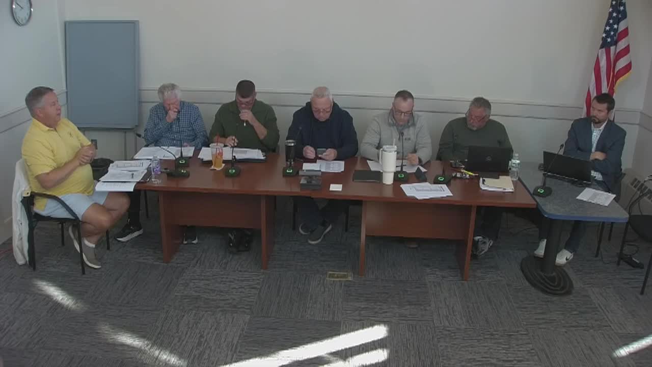 DPW & Fire Station Building Committee; Oct. 24, 2024