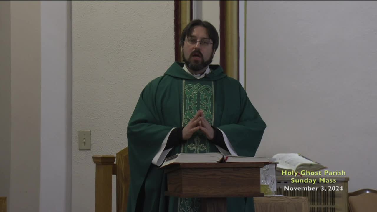 Holy Ghost Parish; Nov, 3, 2024