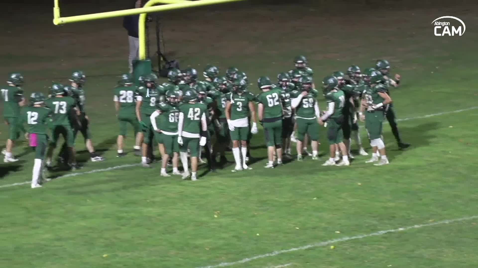 Winthrop Vikings vs Abington Varsity Football - MIAA Playoffs; November 8, 2024