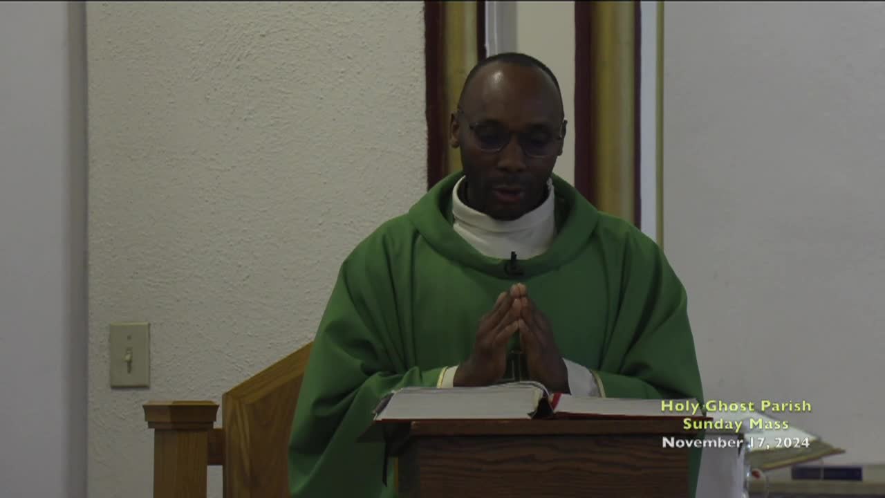 Holy Ghost Parish; Nov. 17, 2024