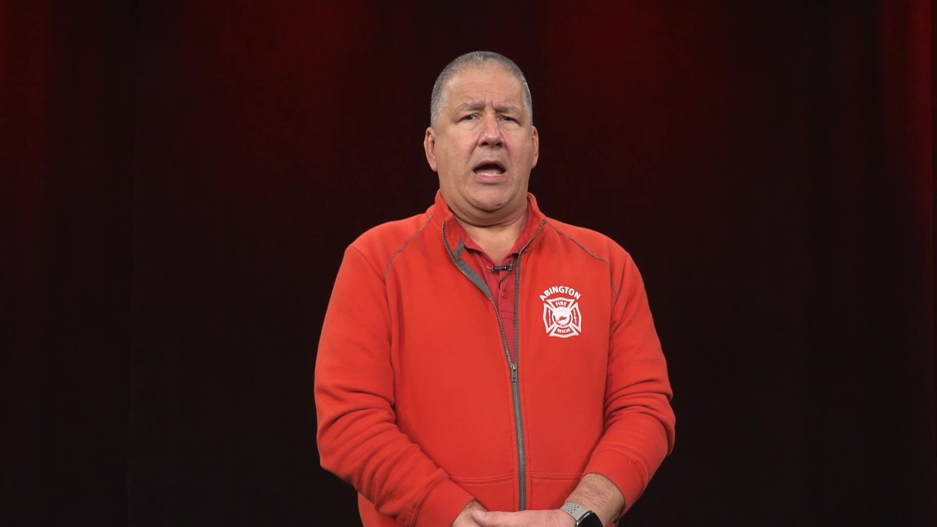 Abington Fire Chief Jack Glynn; Brush Fire Update