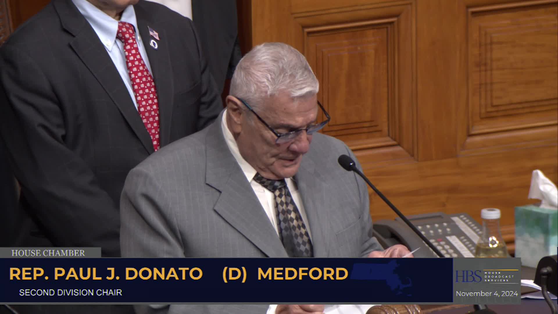 MA House - Informal Session; November 4, 2024