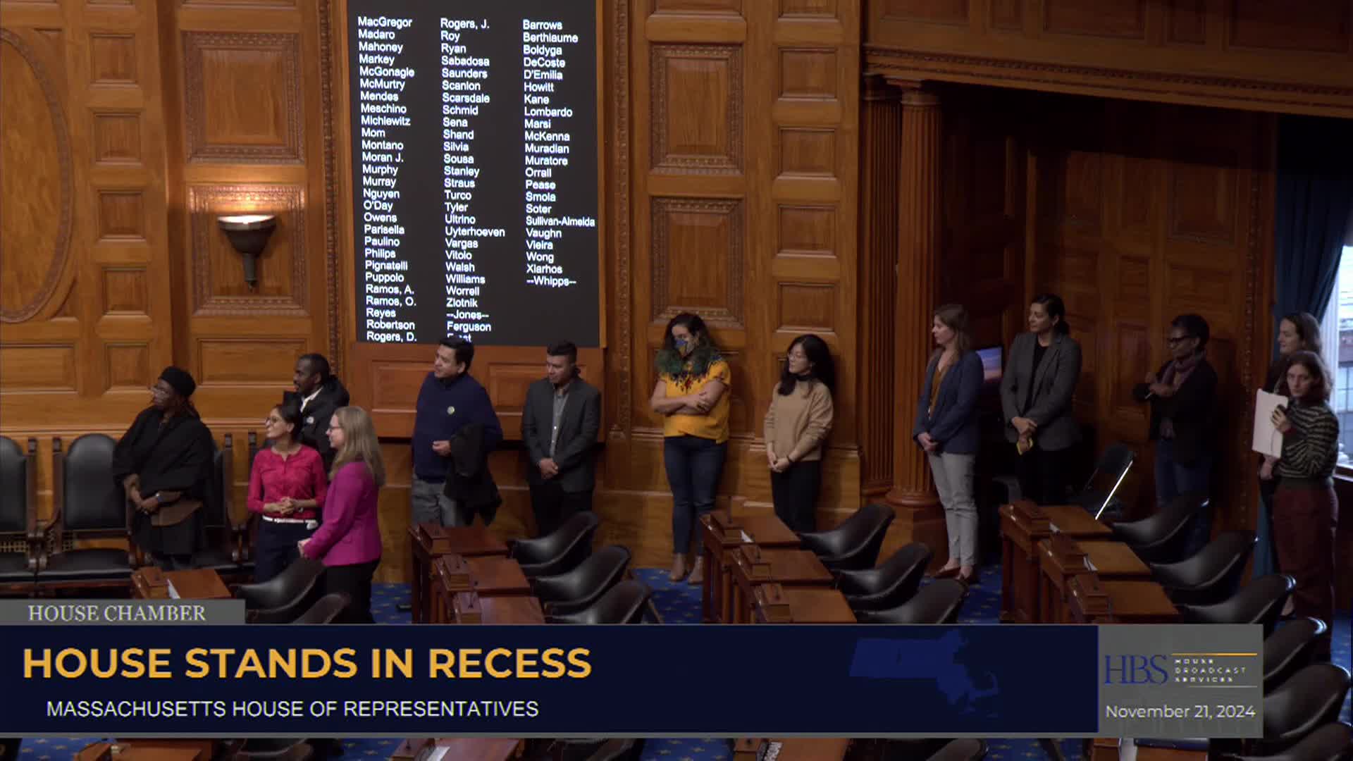 MA House - Informal Session; November 21, 2024