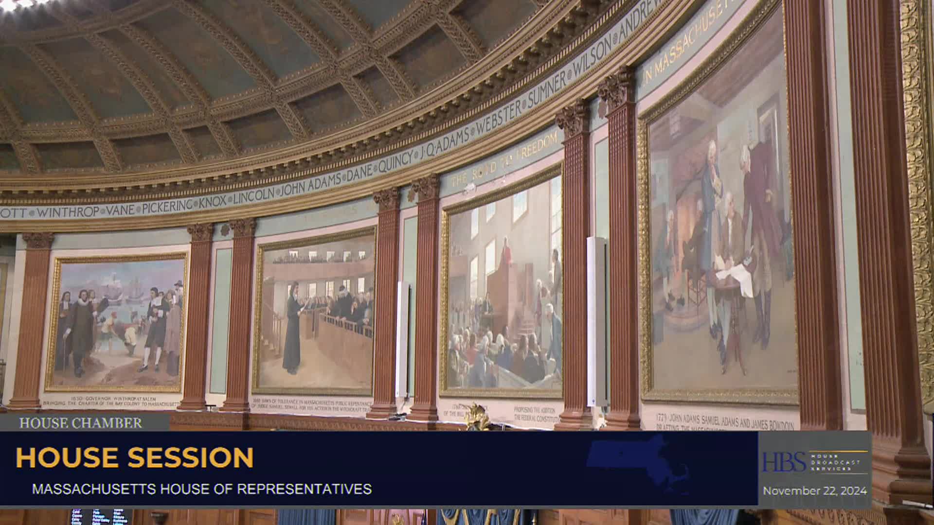 MA House - Informal Session; November 22, 2024