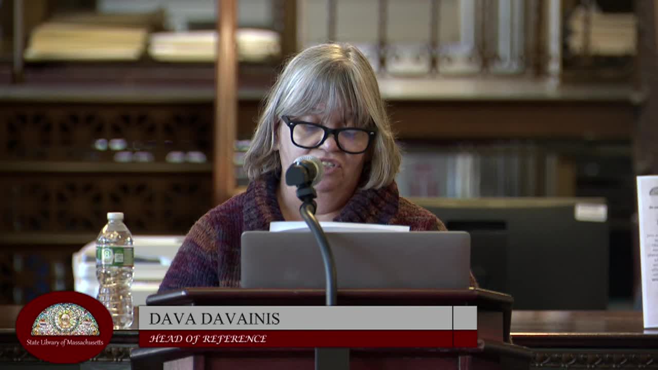 MA State Library Author Talk feat. Matthew Louis; November 13, 2024