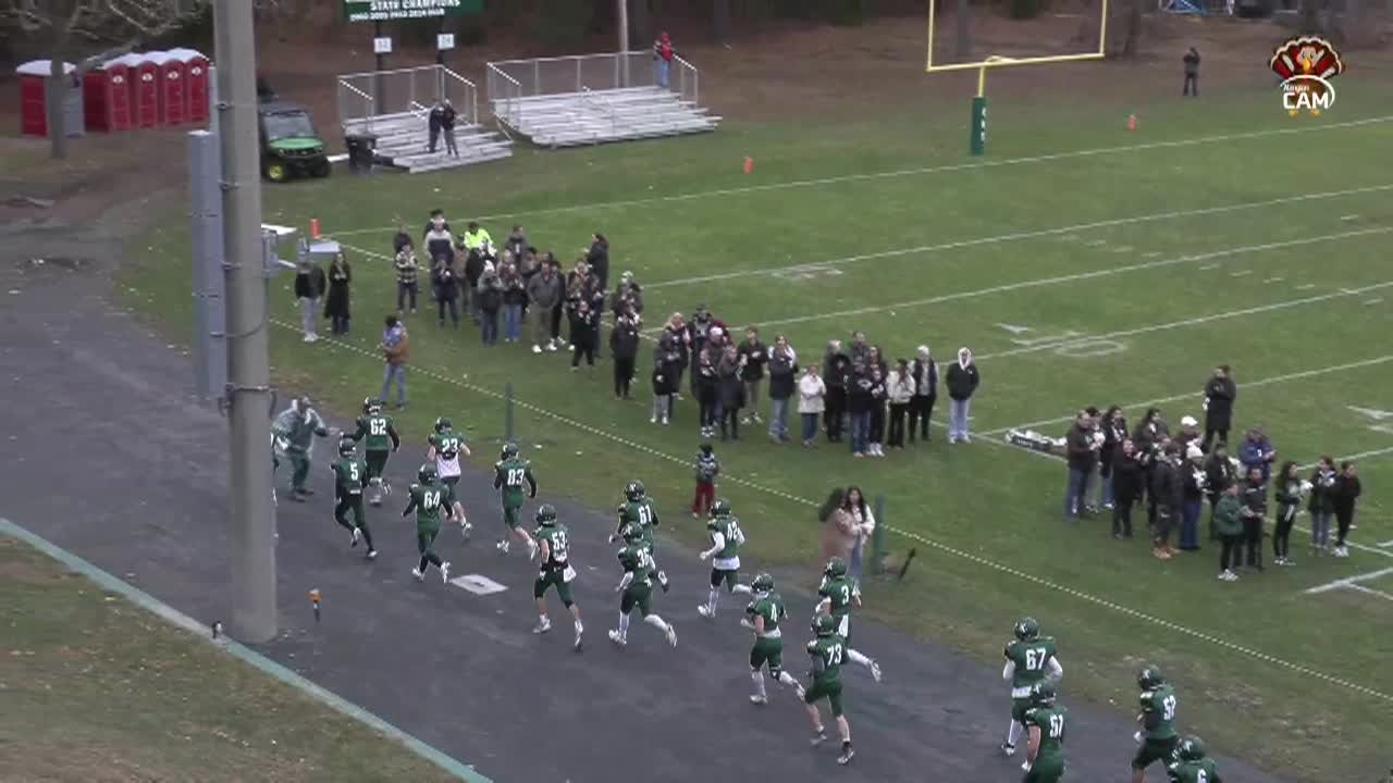 Whitman-Hanson Panthers vs Abington; Thanksgiving Day 2024
