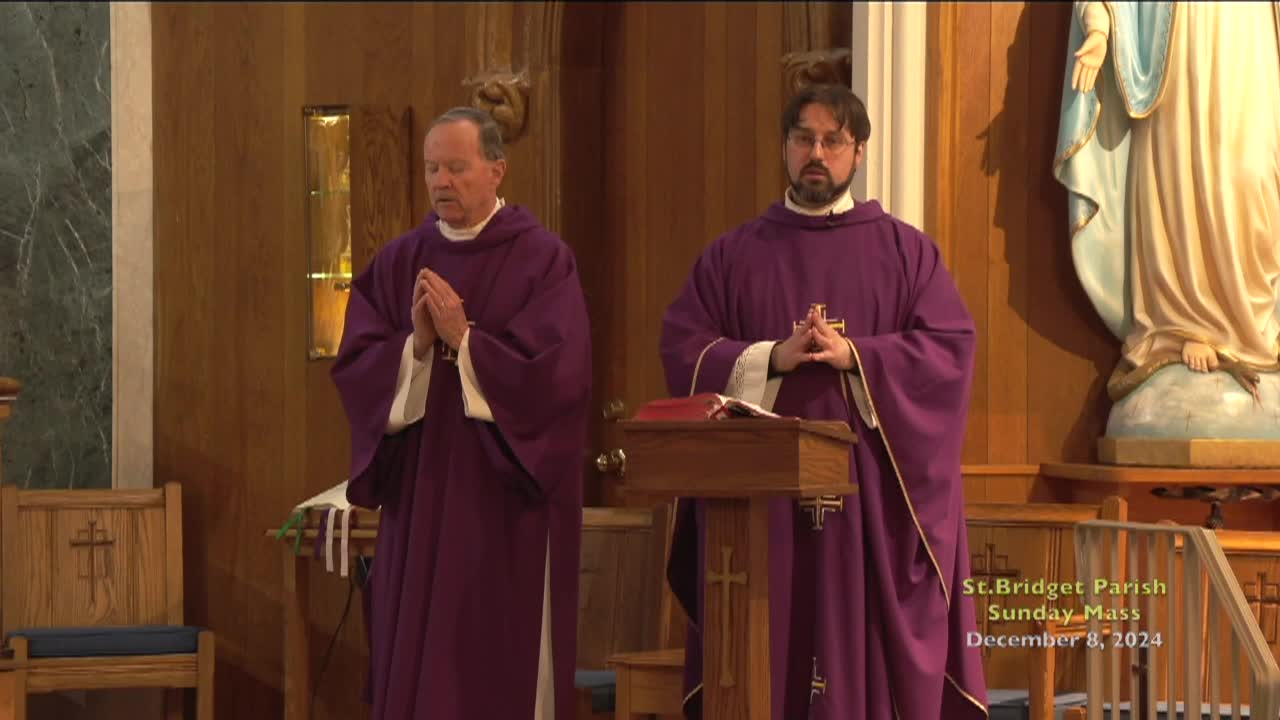 St. Bridget Parish; Dec. 8, 2024