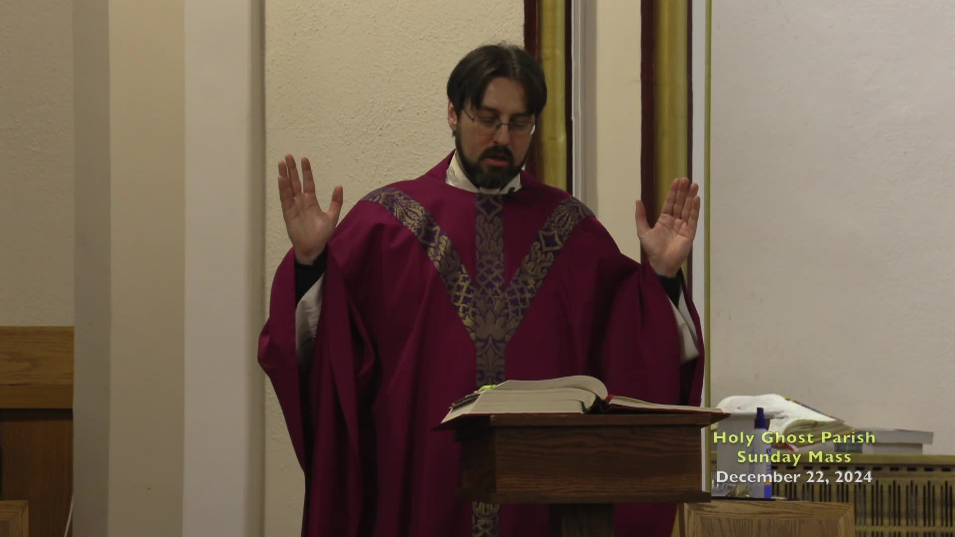 Holy Ghost Parish; December 22, 2024