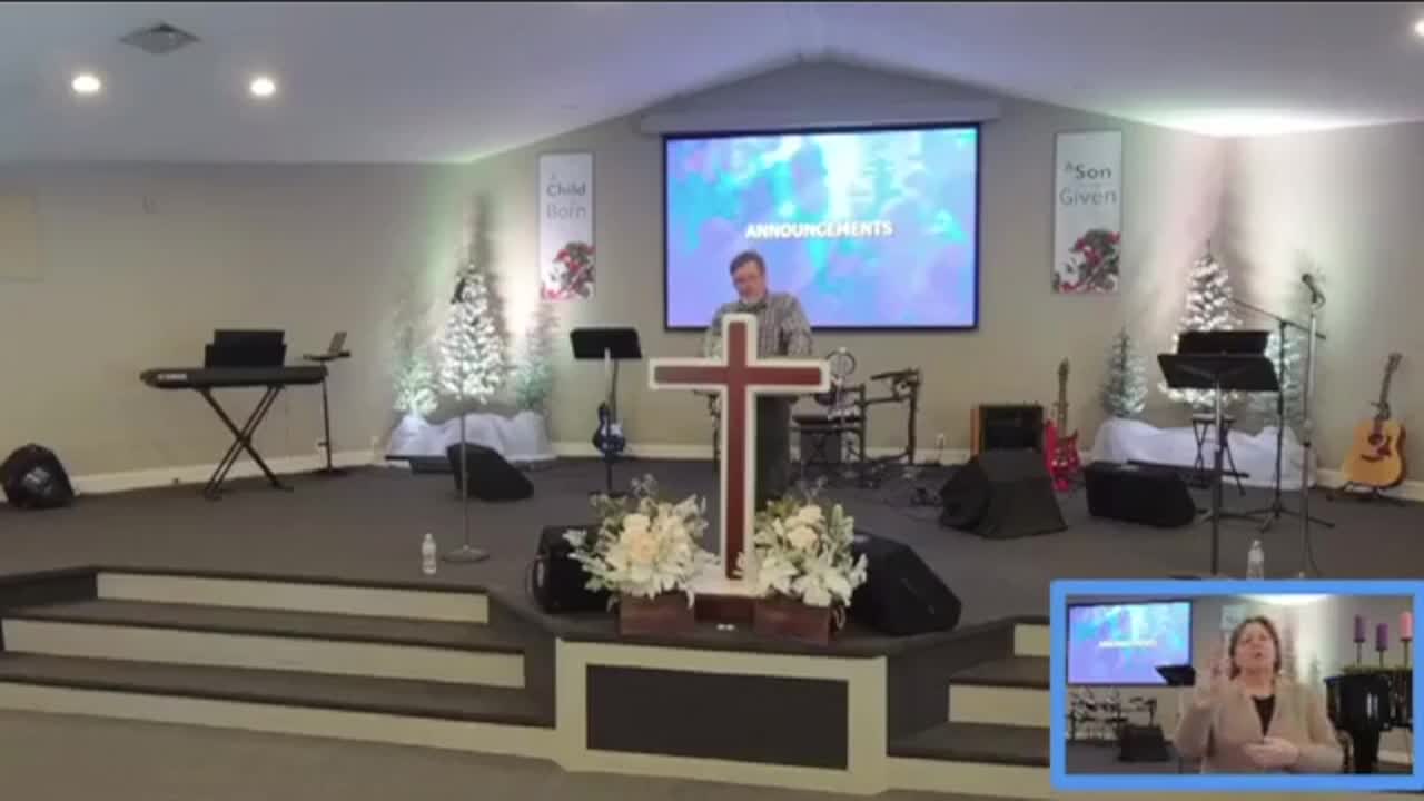 Calvary Baptist Church; Dec. 22, 2024