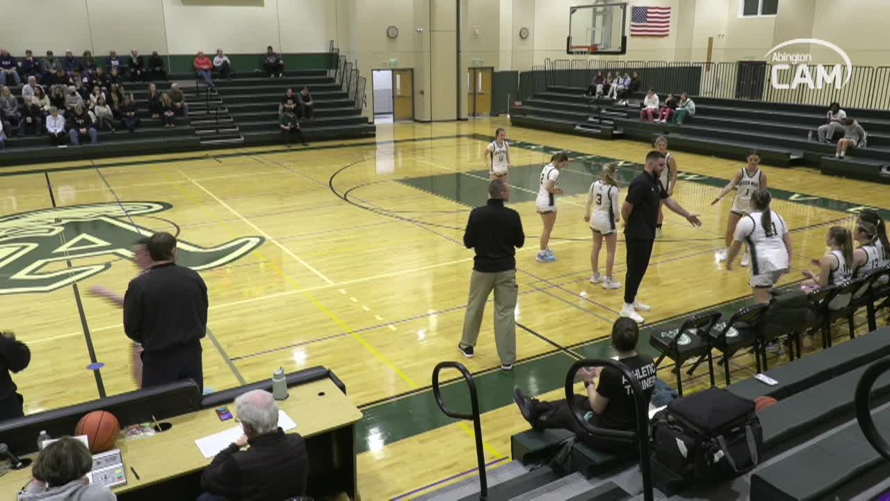 Sharon Eagles vs Abington Girls Varsity Basketball; Dec. 30, 2024