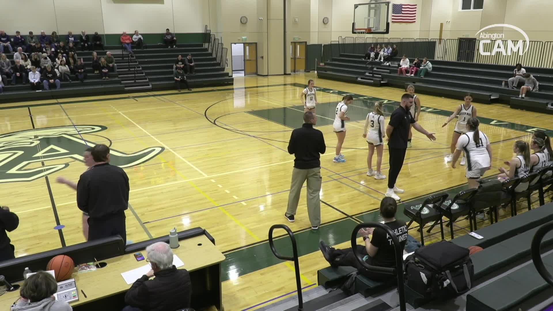 Sharon Eagles vs Abington Girls Varsity Basketball; December 30, 2024