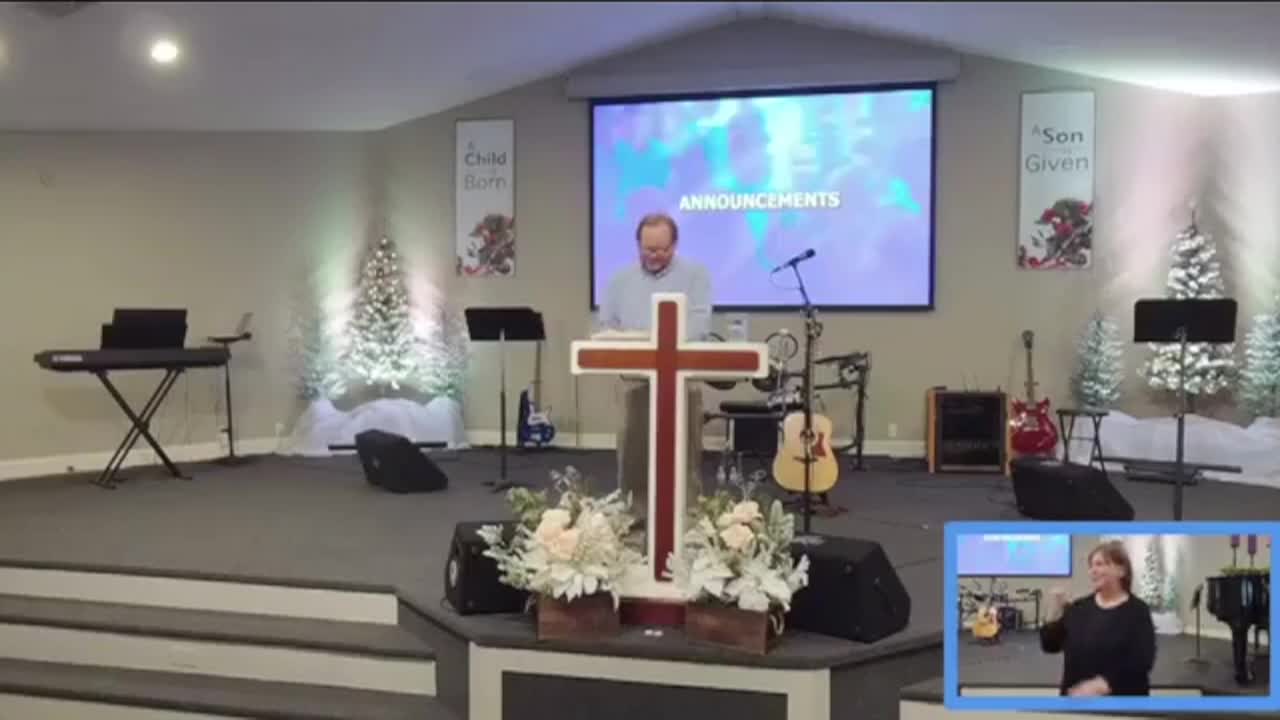 Calvary Baptist Church; Dec. 29, 2024