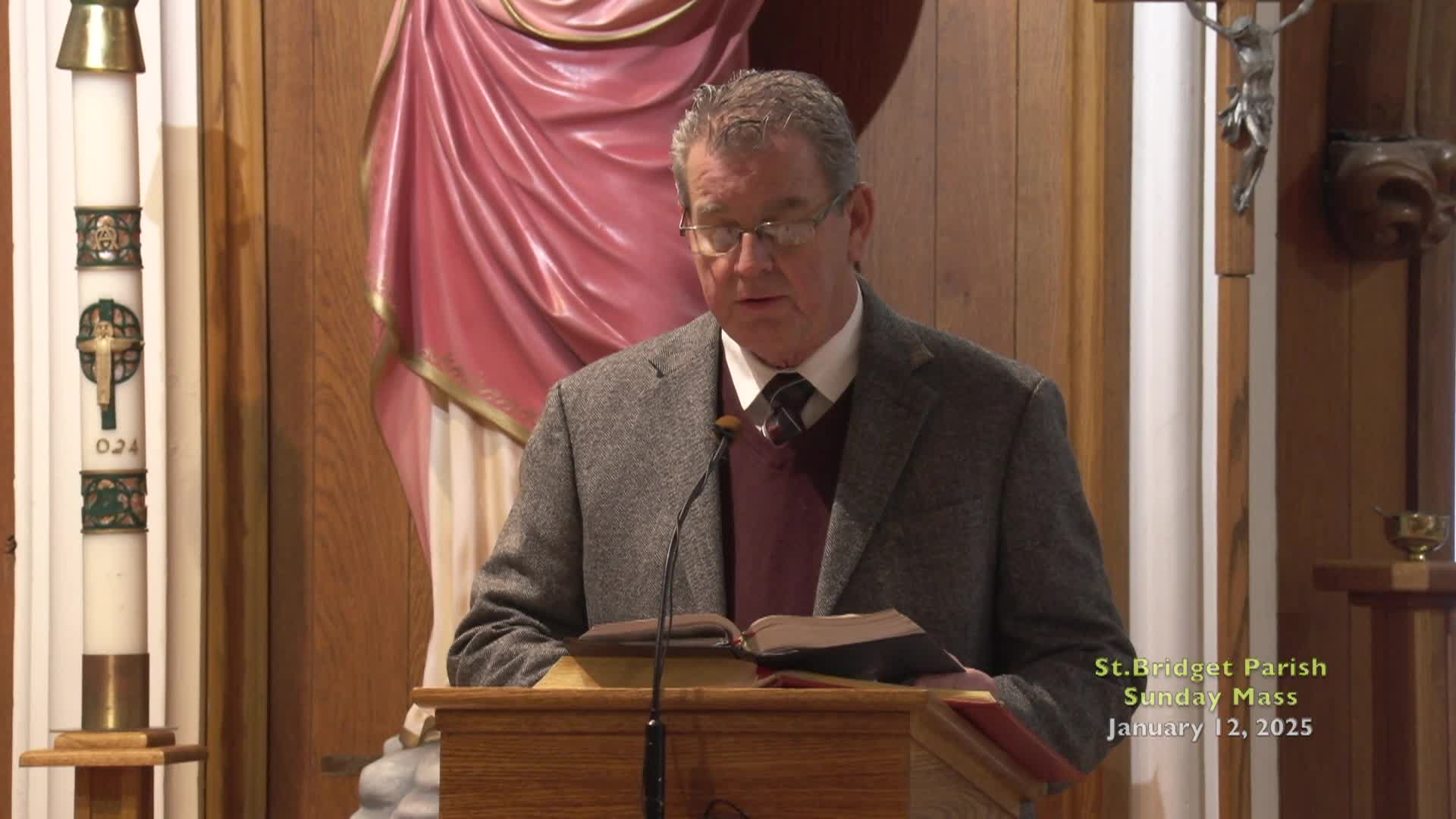 St. Bridget Parish; January 12, 2025