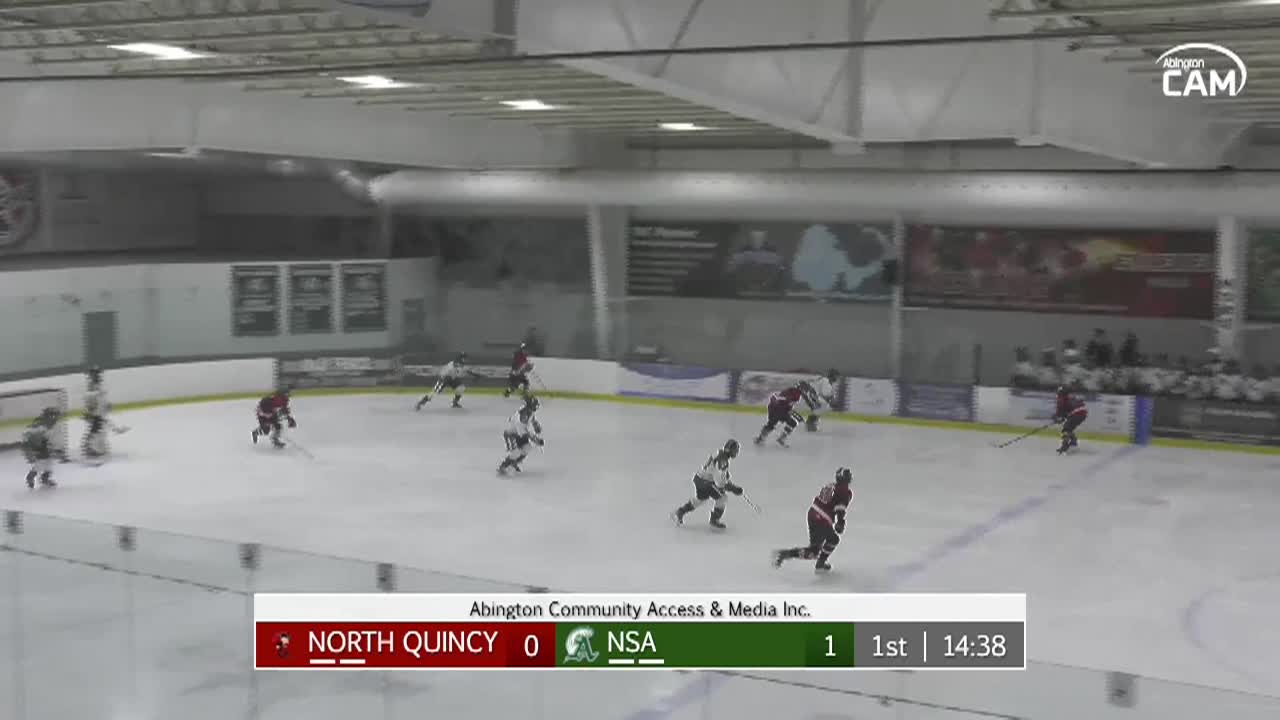 Quincy/North Quincy Co-op vs NSA Coop Girls Varsity Hockey; Jan. 15, 2025