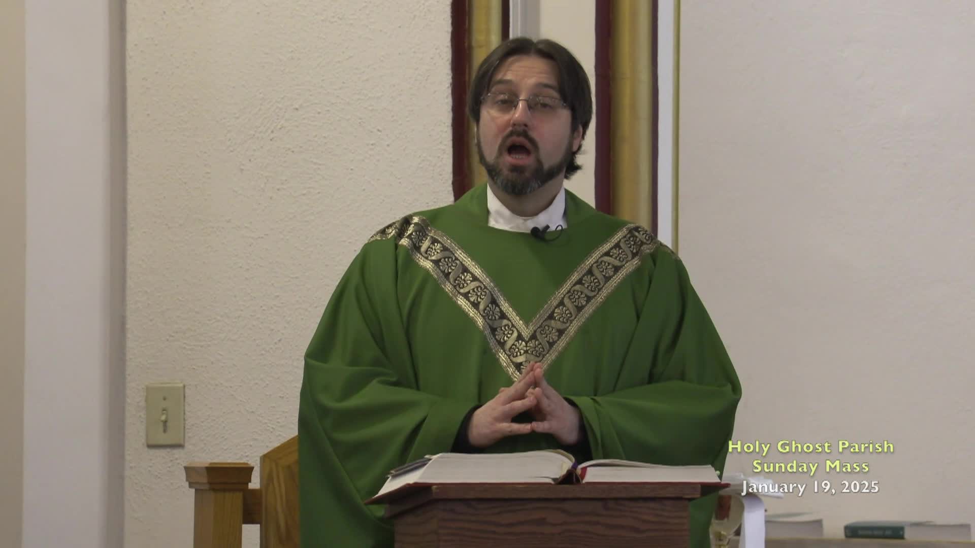 Holy Ghost Parish; January 19, 2025