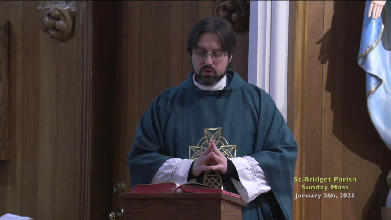 St Bridget Parish; Jan. 26, 2025