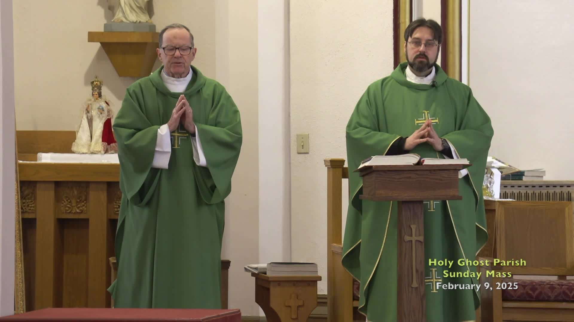 Holy Ghost Parish; February 9, 2025