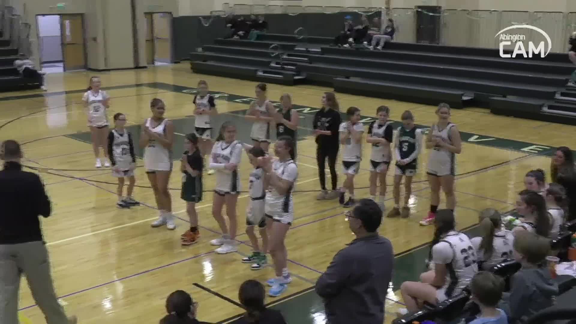 Hull Pirates vs Abington Girls Varsity Basketball; February 12, 2025