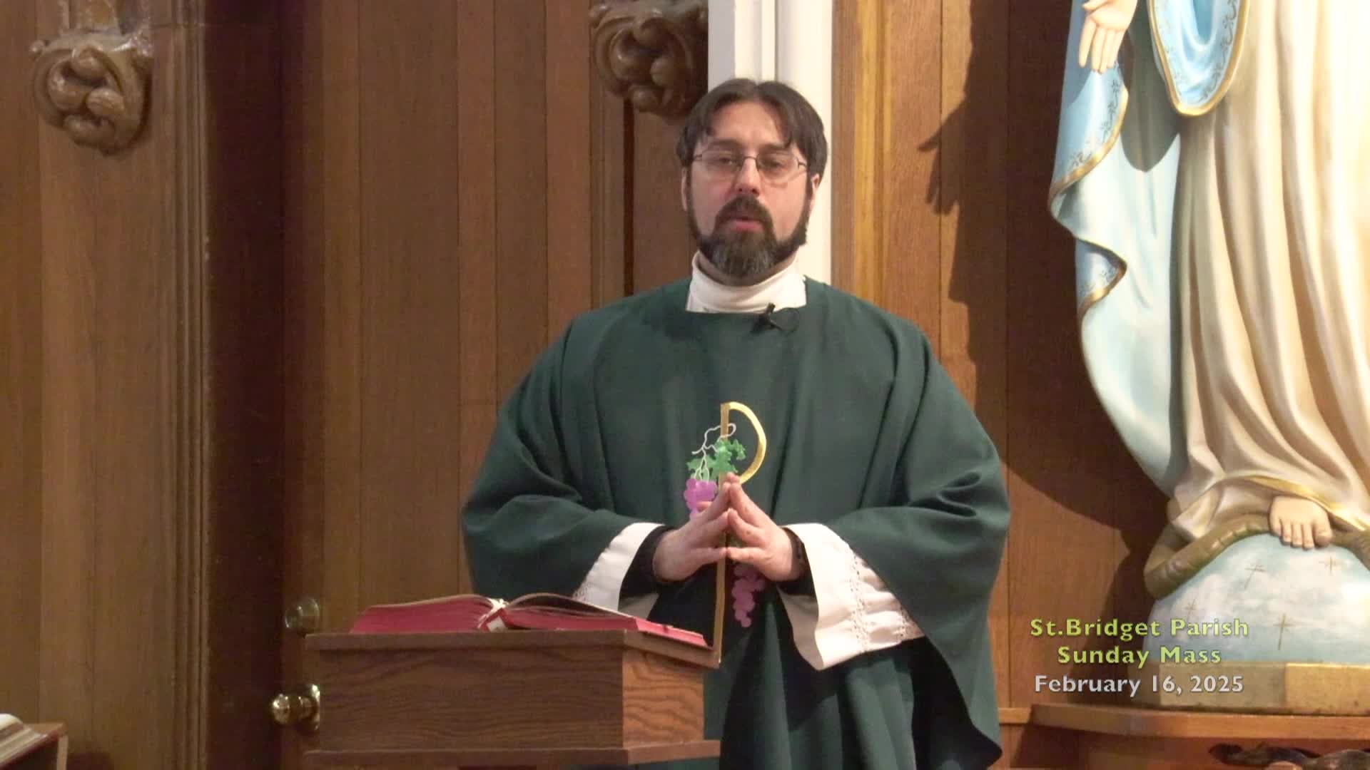 St. Bridget Parish; February 16, 2025