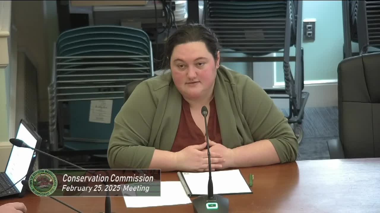 Conservation Commission; Feb. 25, 2025