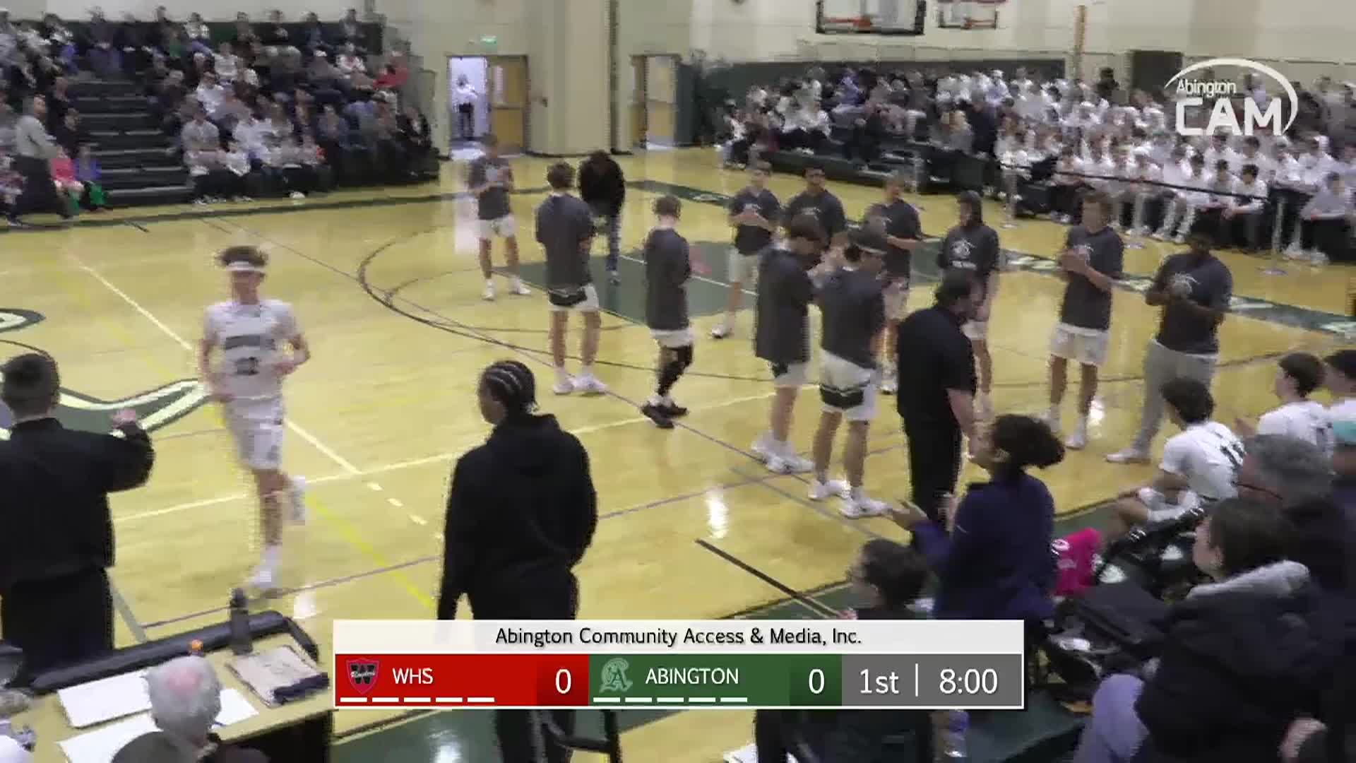 Watertown Raiders vs Abington Boys Basketball - MIAA Round of 16 Playoffs; March 4, 2025