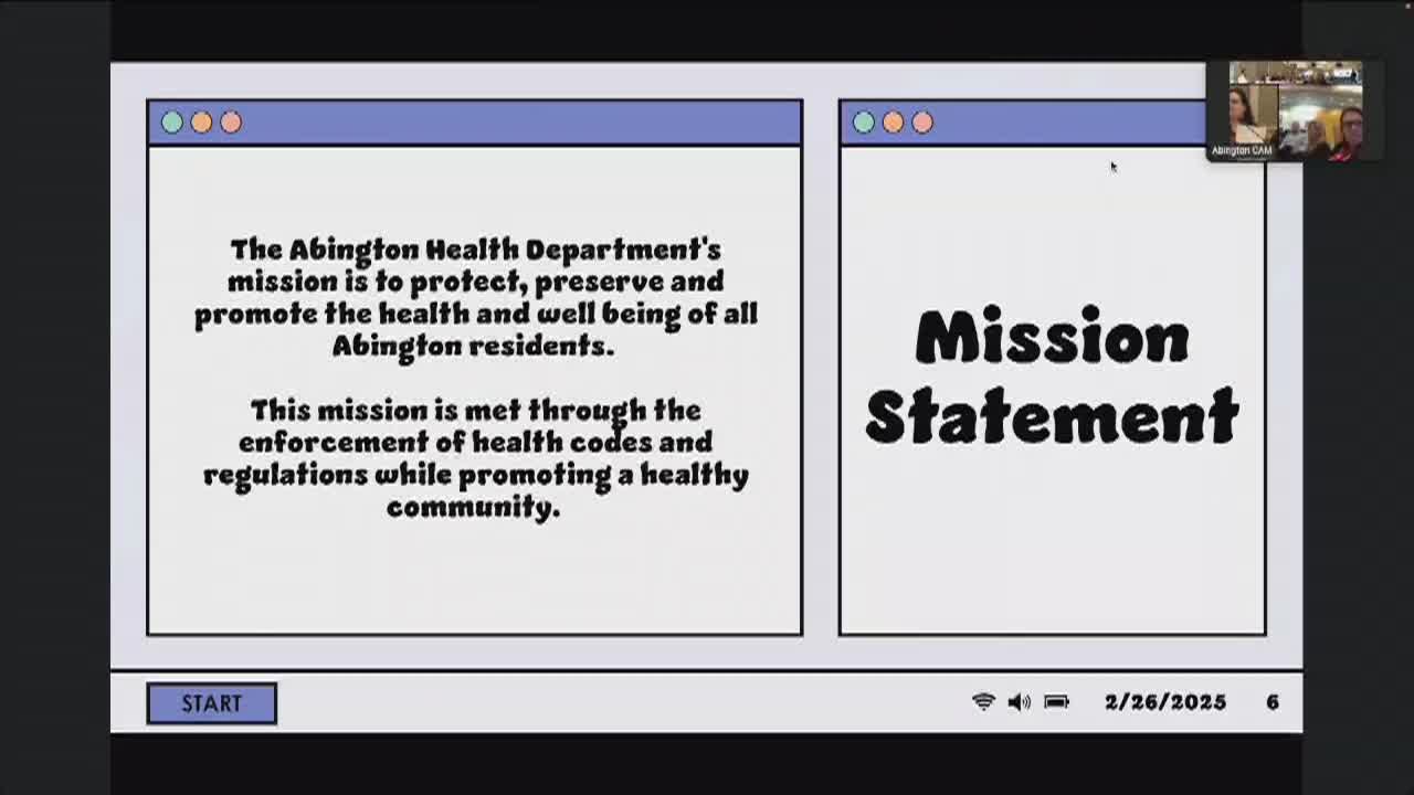 Finance Committee; February 26, 2025